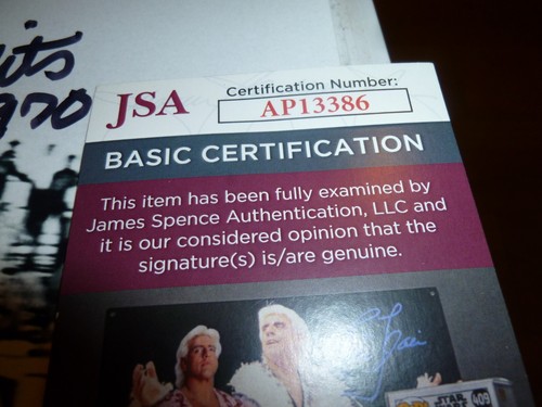 DON GARLIT DRAG RACING FOTO FIRMATA CON CERTIFICATO JSA 12X8" OTTIME CONDIZIONI - Foto 3 di 5