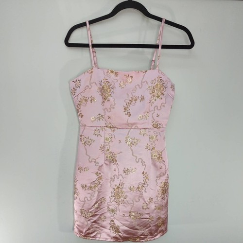 I.AM.GIA Mini Abito Donna Rosa Kiko Raso XS Ballerina Fairy Core Bodycon - Foto 1 di 8