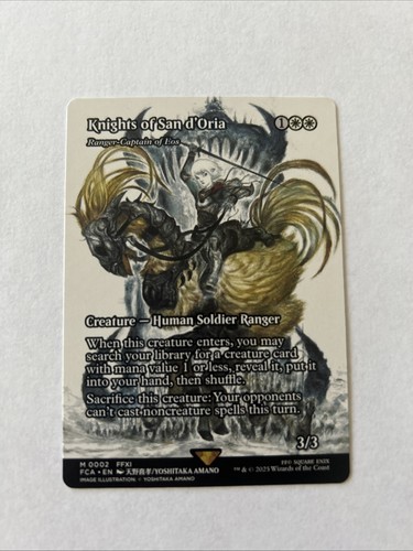 Knights of San d'Oria Magic the Gathering Final Fantasy MTG