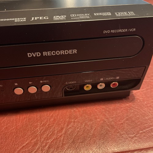 SANYO FWZV475F DVD Recorder Combo VCR VHS Player HDMI Tested/Working No Remote - Picture 4 of 10