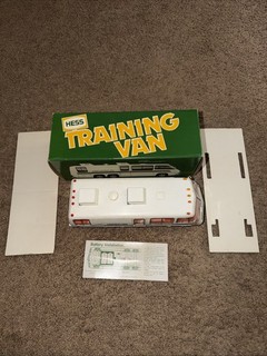 1980 HESS Toy Truck Training Van in Original Box