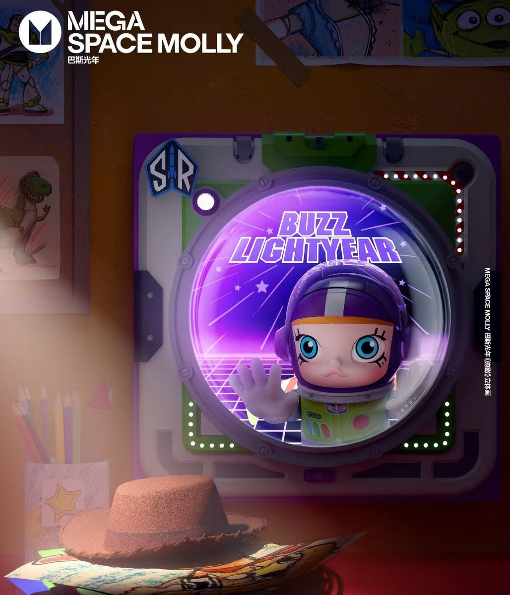AUTHENTIC MEGA SPACE MOLLY 400% BUZZ LIGHTYEAR FIGURE GIFT HOT