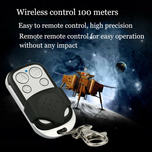 2Pack 4 Button Selflearning Remote Control Gate Garage Opener Wireless Control A - Imagen 14 de 16