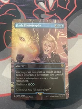 Flash Photography (Borderless) Commander: Final Fantasy Foil