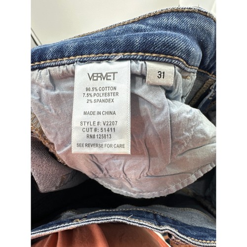 Vervet Distressed Jeans Sz 31 - Picture 5 of 6