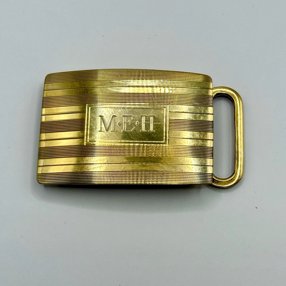 Tiffany & Co. Hebilla de cinturón torneada por motor de plata esterlina Foto 4 de 4