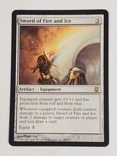 MTG Sword of Fire and Ice (Darksteel/Artifact/R) - BGM