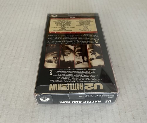 U2 Rattle and Hum VHS VG+ Pop Rock B.B. King - Picture 17 of 19