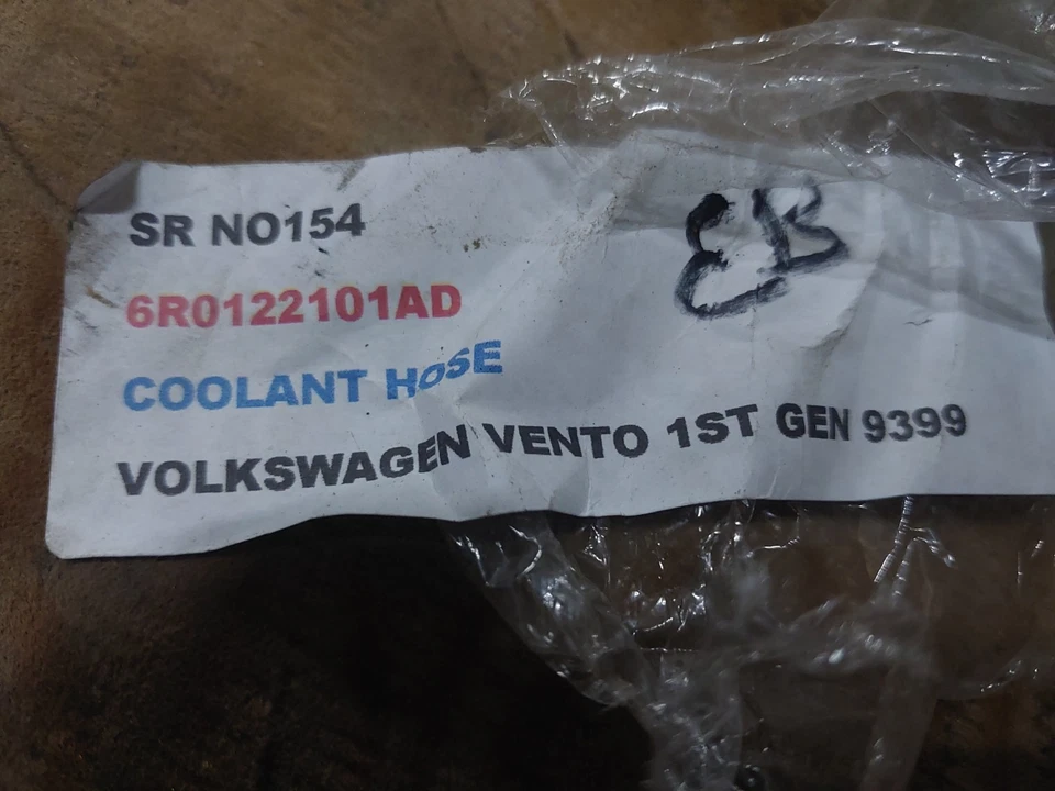 Coolent hose for volkswagen vento polo  6R0122101AD - Image 2 of 4