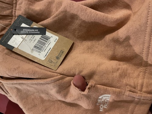 THE NORTH FACE Women's Half Dome Logo Short L NEW $35 NF0A55MZ DAMAGED - Picture 4 of 5