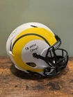 Los Angeles Rams Torry Holt Autographed Replica Helmet Authentic Beckett COA