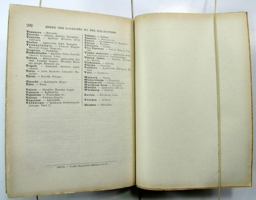 Répertoire de la statuaire grecque & romaine t.VI 1930 Salomon Reinach sculpture - Imagen 10 de 14