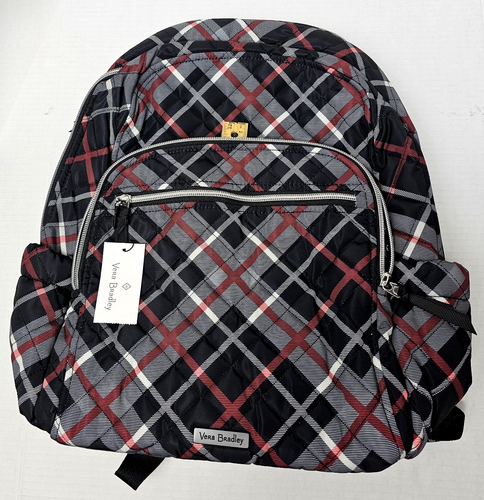 Mochila Vera Bradley Campus en sarga de rendimiento en París a cuadros - Imagen 7 de 24