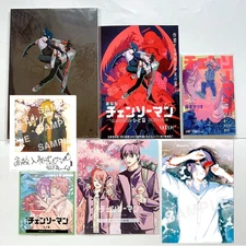 Chainsaw Man Movie Reze Program & BOOK & POSTERS & Shikishi Board Set of 7 NEW
