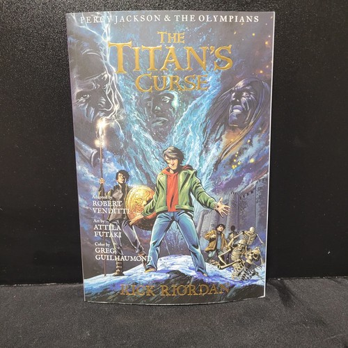 Percy Jackson and the Olympians: Titan's Curse: the Graphic Novel by Rick... - Picture 1 of 2