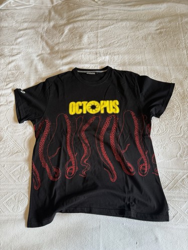 2 Felpe Con Cappuccio E 1 Maglia Manica Corta. (OCTOPUS BRAND ) - Foto 3 di 3