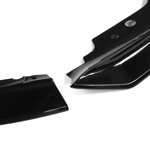 Se adapta a BMW G20 Serie 3 330i M Sport M340i 19-22 3 piezas negro brillante parachoques delantero labio - Imagen 8 de 9
