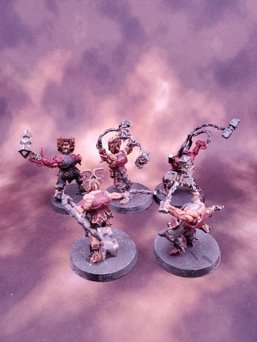 Warhammer Age Sigmar AOS Blades of Khorne Wrathmongers T10 - Picture 3 of 3