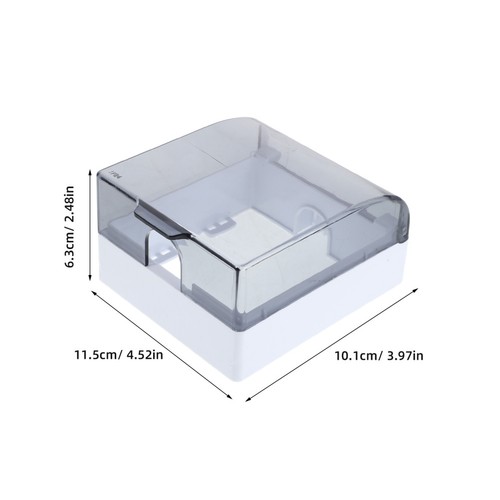 Protector de enchufe de seguridad para bebé para toma de corriente cubierta de receptáculo exterior - Imagen 3 de 12