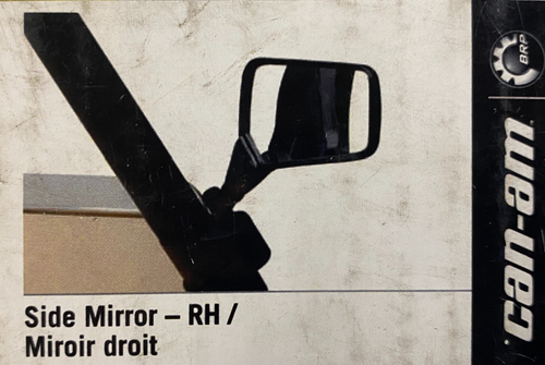 CAN-AM, COMMANDER / MAVERICK, RIGHT HAND MIRROR KIT, 715001418 - Picture 2 of 3