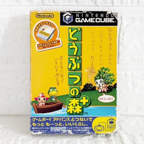Animal Crossing Dobutsu No Mori Nintendo Gamecube NTSC-J Japanese CIB - Picture 1 of 9