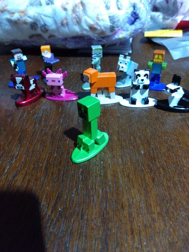 Spielfigur Metall 20 25 Creeper Action Figure , Minecraft Jade - Bild 3 von 3