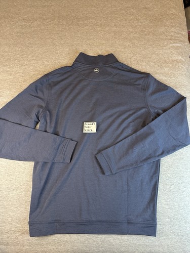 Peter Millar Crown Sport Ross Performance Quarter-Zip Navy Size Small $145 - Bild 8 von 10