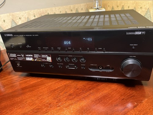 Yamaha RX-V673 7.2 Channel 400 Watts AM/FM A/V Receiver HDMI USB AirPlay Clean! - Picture 9 of 13