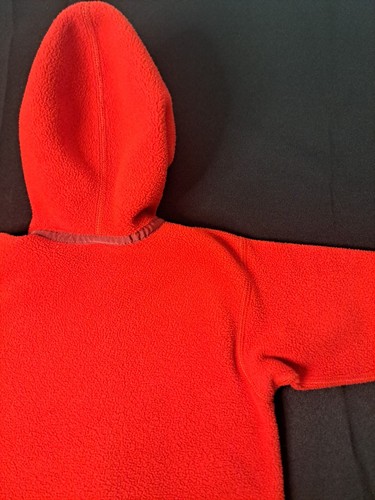 Patagonia Synchilla Baby Toddler 3M Red Warm Fleece Zip Up - Picture 12 of 17