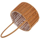  Picknik Korb Körbchen Mit Henkel Geflochtener Blumenkorb Outdoor -Korb