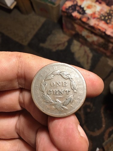 1838,coronet Head Large Cent - Picture 4 of 5