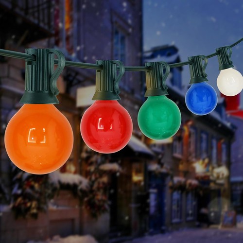 LED Warmweiß Lichterkette Außen Strom für Garten Weihnachten Deko Bunt 15 - 75 m - Bild 18 von 24