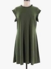 Tash+Sophie Sleeveless Olive Green short Dress size M