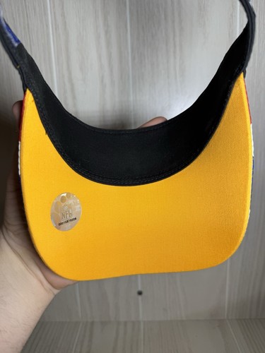 Reebok NFL Pittsburg Steelers Visera Sombrero Correa Prendas para la cabeza Negro Rojo Dorado - Imagen 5 de 6
