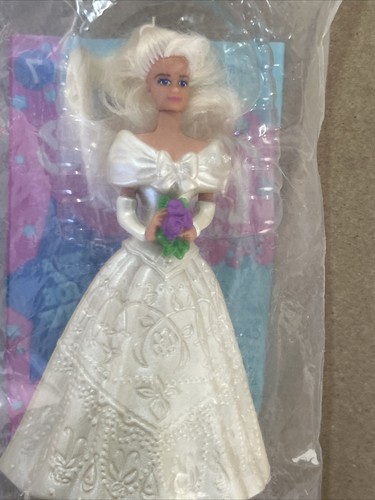 McDonalds Happy Meal Toys 1994 ¡Juego de 2 juguetes nuevos! Barbie y amigos novia y dama de honor - Imagen 3 de 14