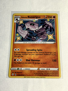 Galarian Runerigus Shining Fates: Shiny Vault SV066/SV122 NM Pokemon Card NM