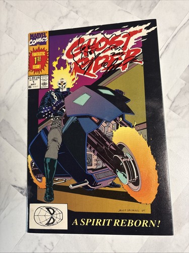Ghost Rider #1-4 & 15 ALL SIGNED +SKETCH MARK TEXEIRA (Marvel 1990) Danny Ketch - Picture 3 of 18