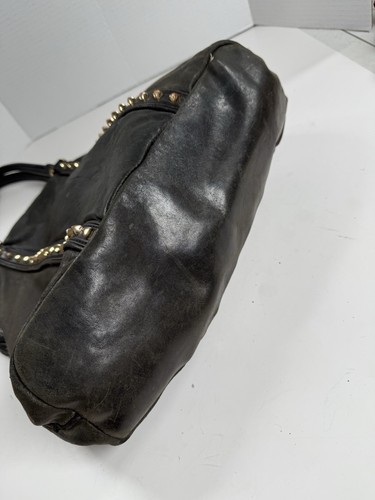 Borsa Tory Burch Pyramid Stud Dome Tote Bag in pelle con ferramenta dorata - Foto 7 di 19