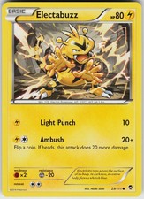 Pokemon Electabuzz 29/111 XY - Furious Fists Common card