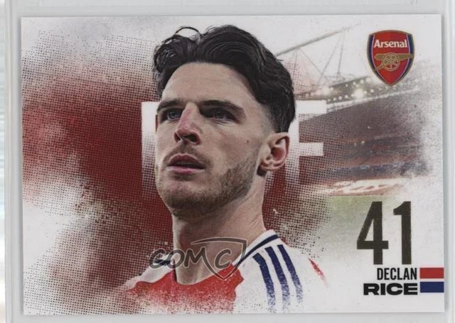 2024-25 Futera Club FX Arsenal FC Landscape Declan Rice #AFXL11 0w93