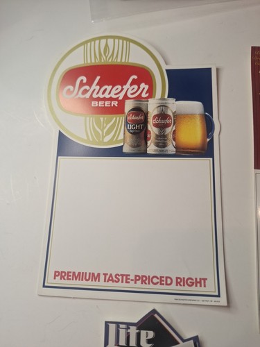 4 Vintage Beer Stickers Schaefer, Old Milwaukee's Red, Lite Ice, Killian Red - Picture 3 of 5