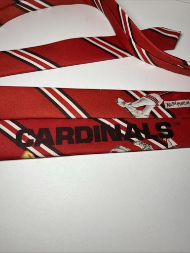 Original Ralph Marlin NFL Arizona Cardinals Herren Krawatte L 55 3/4" W 3 1/2" - Bild 7 von 8