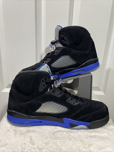 Air Jordan 5 Retro Racer Blu Uomo Taglia 13 con scatola senza solette - Foto 5 di 7