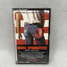 Bruce Springsteen Born In The USA Cassette 1984 CBS OCT 38653