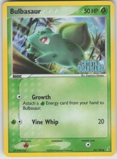 Pokemon TCG Bulbasaur - 046/100 Common Reverse Holo EX Crystal Guardians 46/100 on eBay
