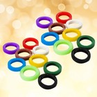  64 Pcs Keys Cover Accessories Colorful Identifiers Protectors Cap Covers