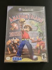 Amazing Island (Nintendo GameCube 2004) CIB Complete w/ Manual & Game ~ Good