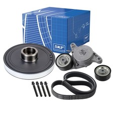 SKF 5PK1395 Keilrippenriemen + Riemenscheibe Satz für MINI R56-R61 1.6D-2.0D