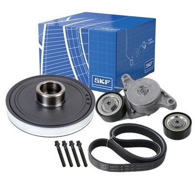 SKF 5PK1395 Keilrippenriemen + Riemenscheibe Satz für MINI R56-R61 1.6D-2.0D
