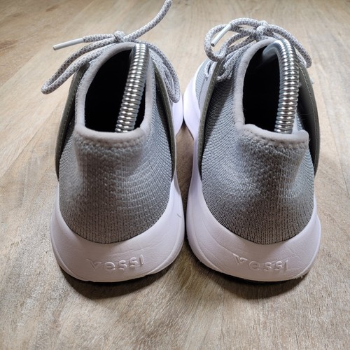 Vessi Everyday Classic Waterproof Shoes Sneakers - Mist Grey - Women's Size 8 - Picture 6 of 11